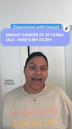 I never thought I’d hear the words “you have breast cancer” at just 29 years old. A routine MRI (something I had every year because I carry the BRCA2 mutation) turned into a biopsy, and then into a phone call I’ll never forget — right before a movie started on a Friday night. The hardest part? The weekend that followed. No answers until Monday. Just sitting in shock, disbelief, and fear with my husband. Early screening saved my life. If I had waited until 40 for my first mammogram, who knows wha