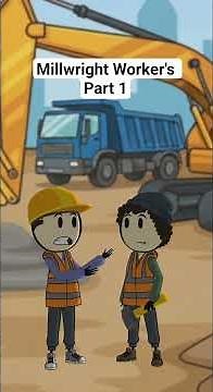 Millwright Worker's Part 1 #employeefirst #millwright #blackloomanimations #bluecollarworker #fun