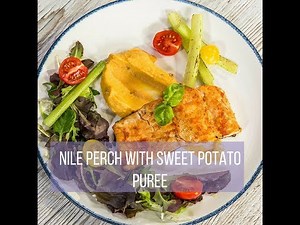 Nile Perch with Sweet Potato Puree