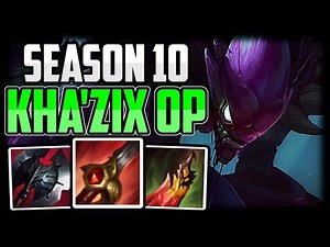 How to Play Kha'Zix Jungle Perfectly in Season 10 For Beginners | KhaZix Guide - League of Legends