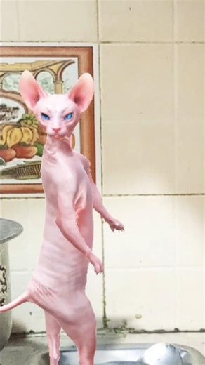 Sphynx Cat Dance Performance That Will Make You Smile 😺✨