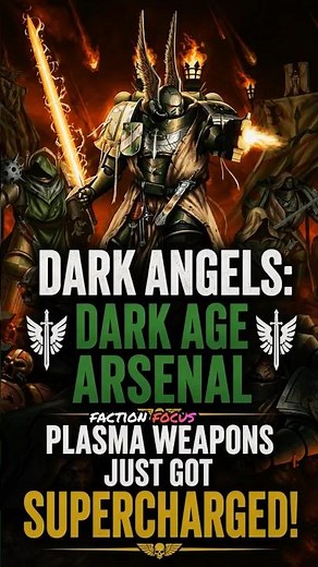 Dark Angels Plasma Is COMPLETELY Out of Control in 11th… #darkangels #spacemarines