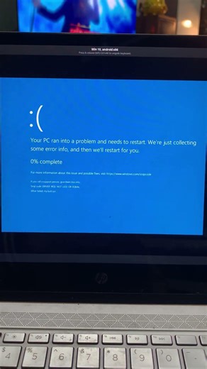 Windows XP startup earrape has BSOD
