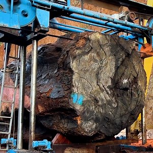 926K views · 8.4K reactions | The Process Of Processing A Giant 2000 Year Old Redwood Log | WT HD Woodworking | Facebook