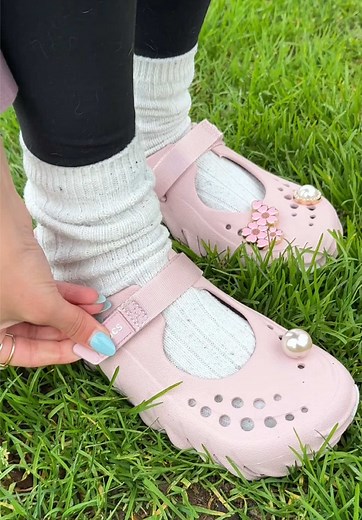 Mary Jane Echo Clogs: Stylish Crocs for Valentine's Day