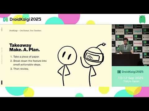 DroidKaigi 2025 - [EN] One Feature, Two Timelines: Flying Solo or with an AI Copilot | Sandra Dupré
