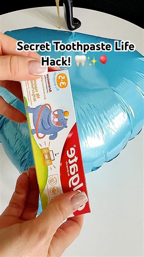 Secret Toothpaste Life Hack! 🦷✨🎈