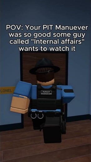 I think I'm going on vacation #roblox #erlc #police