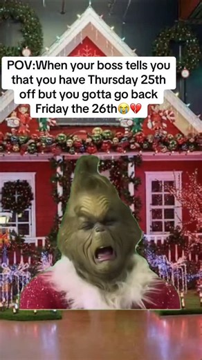 Robert| Theme Page Growth Expert on Instagram: "BRUTAL HONESTY: retail doesn’t care that it’s Christmas. POV: When your boss tells you that you have Thursday the 25th off… but you gotta be back Friday the 26th. One day to breathe. One day to pretend you’re human again. Then right back to understaffed shifts, angry customers, and pretending you’re “grateful” to have a job. I know this feeling way too well. I lived the holiday chaos. The long weekends. The fake smiles. The constant feeling of bein