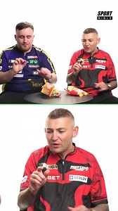 Luke Littler and Nathan Aspinall take on Snack Wars... 👀🎯 | SPORTbible Australia