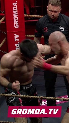 POLSKA SIŁA pokonuje CZECZEŃSKĄ WALECZNOŚĆ na GROMDA 25 #gromda #bareknuckle #fight #polska #ko