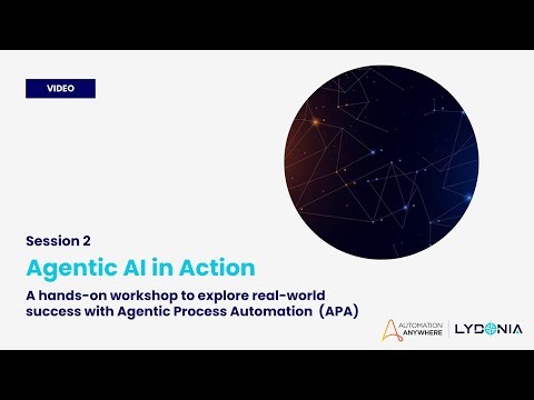 Session 2: Agentic AI in Action