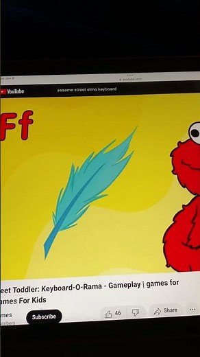 Sesame Street F is for Feather