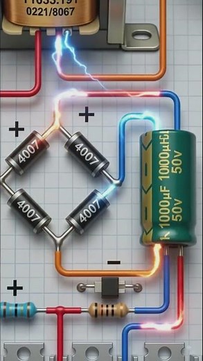 Option 1 (Educational): How to Build a 12V DC Power Supply | Step-by-Step Electronics