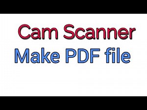 Multiple Page To Single Page PDF Making By Cam Scanner I Easy To Use Cam Scanner How ToUseCamScanner