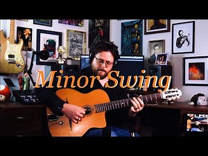 Minor Swing - performance from minor swing lesson video - gypsy jazz - Mike Ritchie