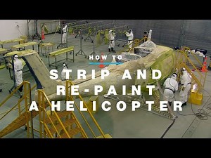 How to: strip and re-paint a helicopter