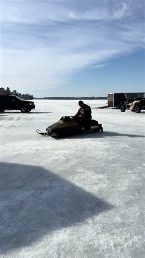 Happy Valentine’s Day. Enjoyed the radar run on the Wisconsin River. #polaris #arcticcat #goatstrail #2stroke @Polaris Inc