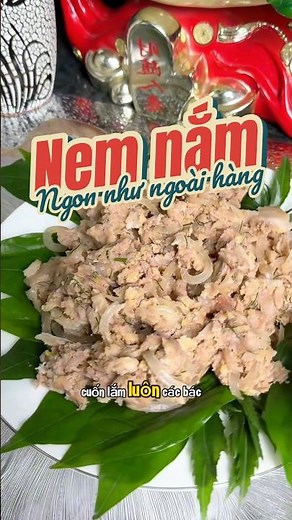 Cách làm nem nắm ngon như ngoài hàng luôn #chongnauvoan #food #nemnam