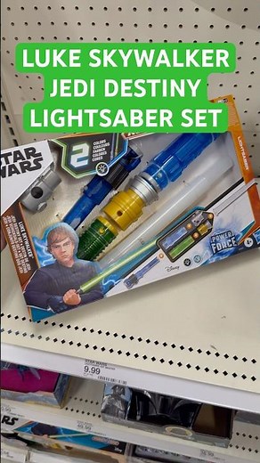Luke Skywalker Jedi Destiny Lightsaber Set