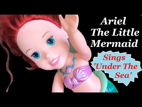 The Little Mermaid Disney Ariel Singing Light Up Animated Doll - Sings 'Under the Sea' Music