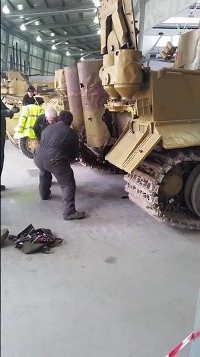 WW2 Tiger 1 Tank manual start up