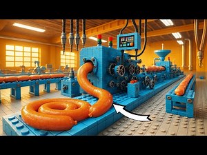Building LEGO Sausage Stuffers And Makers – Ultimate LEGO Food Machine