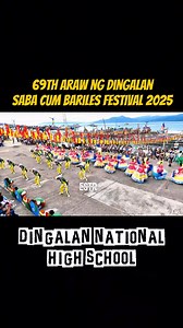 69th Araw ng Dingalan - Saba Cum Bariles Festival 2025 - Performance at the Dingalan Feeder Port by Dingalan National High School #69thArawngDingalan #SabaCumBariles2025 #StreetDanceCompetition #FestivalsofthePhilippines #DroneShot | ESTR - Eat Sleep Travel Repeat