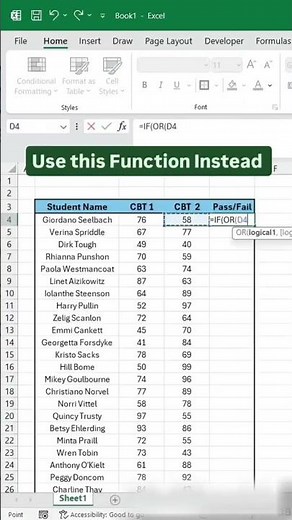 How to Use OR Function in #excel
