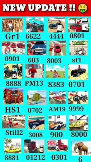 In Indian Bike Driving 3D New Update Code #shorts #short