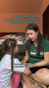 Talk to your kids about disabilities (both visible and non) & how not everyone learns the same way or at the same speed. It doesn’t make anyone any better or less than. 👉🏼I HIGHLY recommend this book, it’s a great visual tool for getting those conversations rolling. I’ve got it 🔗 in my sf if you want it, otherwise if you comment INCLUDED I’ll send ya a link myself! #motherhood #parenting #respectfulparenting #parentingtips #MomsofTikTok #parentingtips #bullyingawareness #mentalhealthmatters #