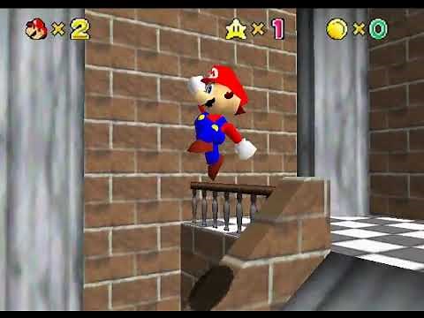 Super Mario 64 Beta- December 1995 build- Floor 1B