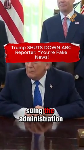 President Donald Trump shuts down an ABC News reporter after a tense interruption during a press exchange. “You’re loud. Very loud. Let somebody else have a chance.” Another moment fueling the media bias vs Trump debate 🔥 👉 Do you think Trump was right to shut this reporter down — or should he have answered the question? #trump #donaldtrump #fakenews #abcnews #mediabias #pressconference | Breaking view usa