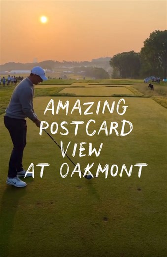 37K views · 1.2K reactions | Amazing postcard view at Oakmont US Open #pittsburgh #usopen #oakmont #rorymcilroy #golf #sunrise #pgh #VisitPittsburgh #412 #yinz | Johnny Pittsburgh | Facebook