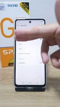Como utilizar o som DTS no Tecno Spark Go