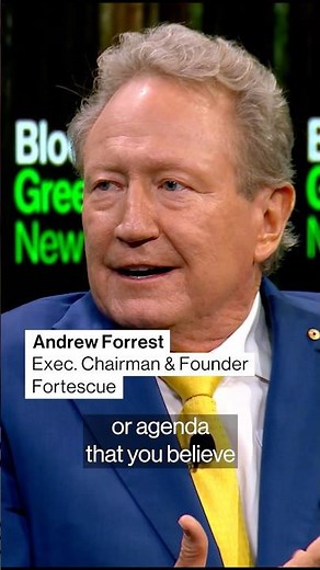 Bloomberg Green NY: Andrew Forrest on political ‘greenhushing’ #bloomberggreen #climateweeknyc
