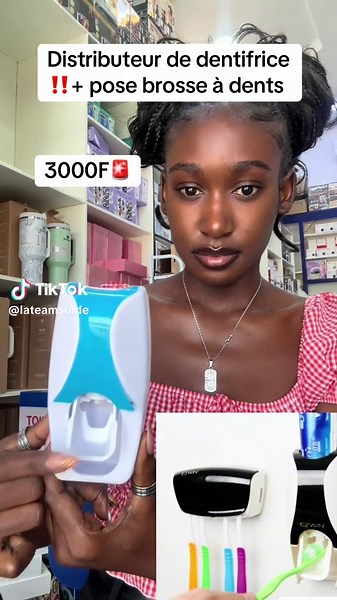 Découvrez le distributeur de dentifrice à Bessieux