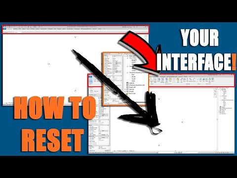 Revit : Customize the user interface.