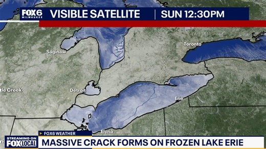 Wisconsin weather experts: Cold air freezes Great Lakes solid