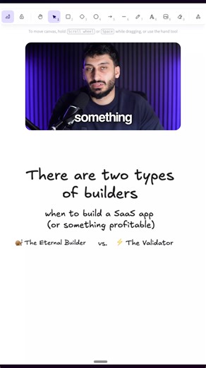 Two types of builders… #vibecoding #saas #developer