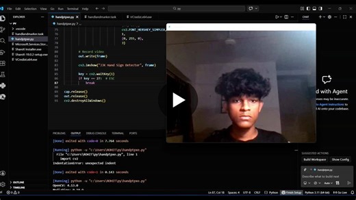#python #computervision #mediapipe #tensorflow #ai | ROHITH RAJU