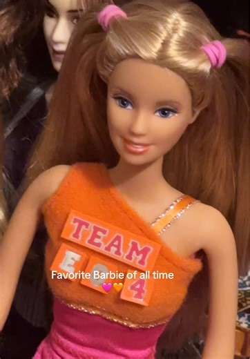 The commercial for her line is so funny #barbie #cheerleader #fyp | barbie
