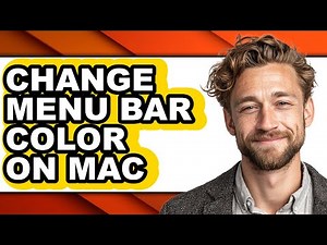 How to Change Menu Bar Color on Mac (full Guide)