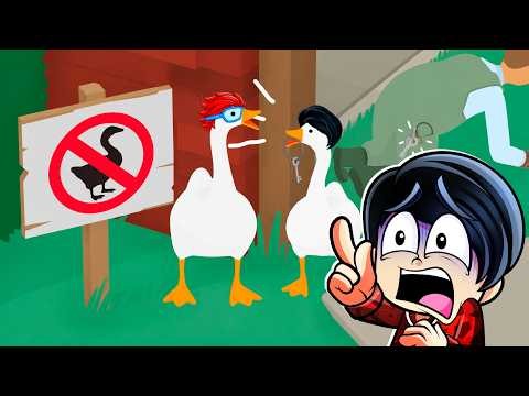 THE CRAZY DUCK IS BACK in UNTITLED GOOSE GAME | Karim Juega