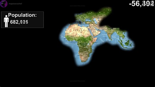 人类扩张地图时间轴