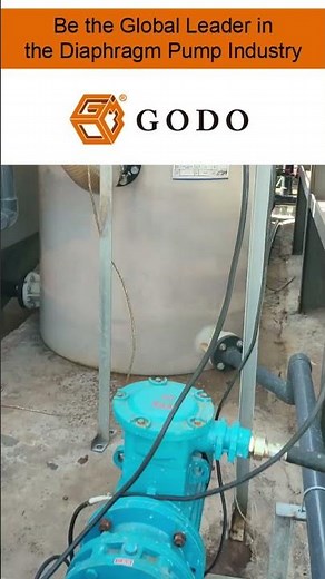 Electric explosion-proof motor diaphragm pump transfers chemical scum