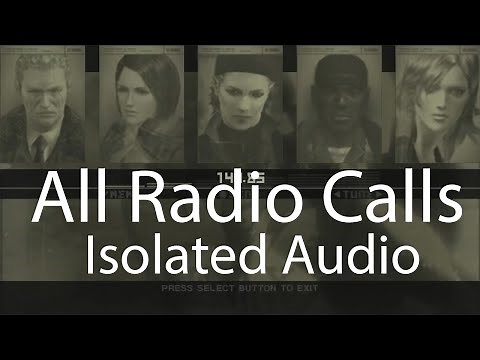 Metal Gear Solid 3 - All Radio Calls