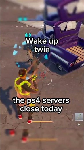 The ps4 servers shut down today😭🥀 #ps4 #fortnite