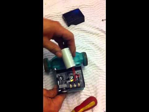 Central heating pump diagnosis