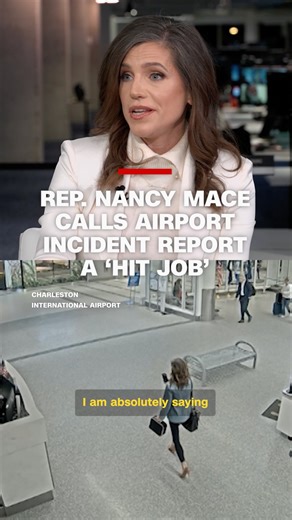 Rep. Nancy Mace tells Kaitlan Collins the incidents in a police report detailing her treatment of officers at the Charleston International Airport in October was "falsified." | CNN